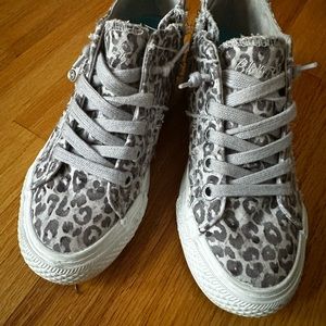 Leopard print sneakers